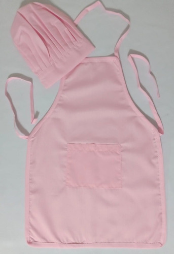 Oferta 2 Mini Chef (mandil Y Gorro) Tallas 4-6-8-10-12-14-16