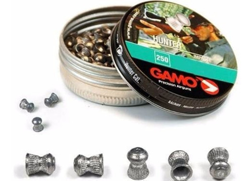 Balines Gamo Hunter 6,35 Mm 21,76 Gr Aire Comprimido Pcp