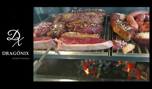 Briquetes De Carvão Sem Fumaça Premium Ecológico 12kg