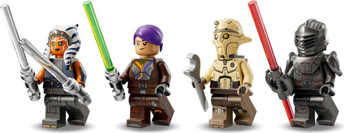 Lego Star Wars Tm 75362 Lanzadera Jedi T-6 De Ahsoka Tano