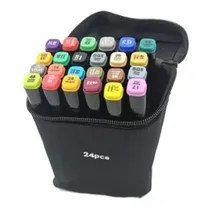Comprar Marcadores De Diseño Touch Doble Punta Permanente 24 Pcs