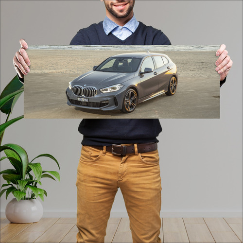 Cuadro 30x80cm Auto 2019 Bmw 1 Series M Sport Au 192