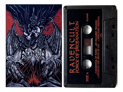 Ravencult - Force Of Profanation Cassette / Tape Nuevo!!