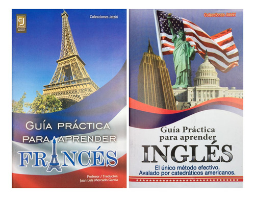 Aprenda Francés Facil / Aprenda Ingles Sin Maestro -2 Libros