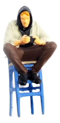 Conjunto De Figuras De Hombres En Miniatura Para Azul