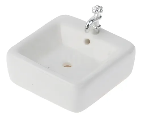Inodoro En Miniatura Para Casa De Muñecas 1:12 Con Sonido De Descarga – Accesorio De Baño Divertido Y Realista