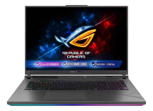 Portátil Gamer Asus Rog Strix Core I9 14th 2tb 64gb Rtx 4080