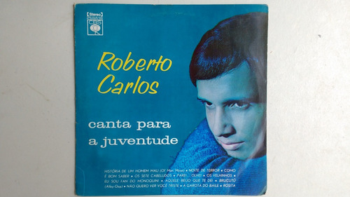 Lp  Roberto Carlos - Canta Para A Juventude  Usado Garantido