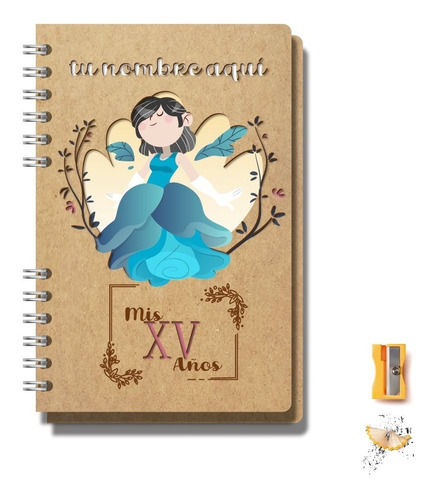 Libreta Personalizada Xv Años Quinceañera Regalo