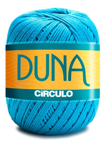 Linha Duna 100g Círculo Crochê Souplats Cor 2194 - TURQUESA