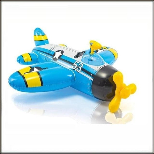 Avión Inflable Con Pistola De Agua - Intex