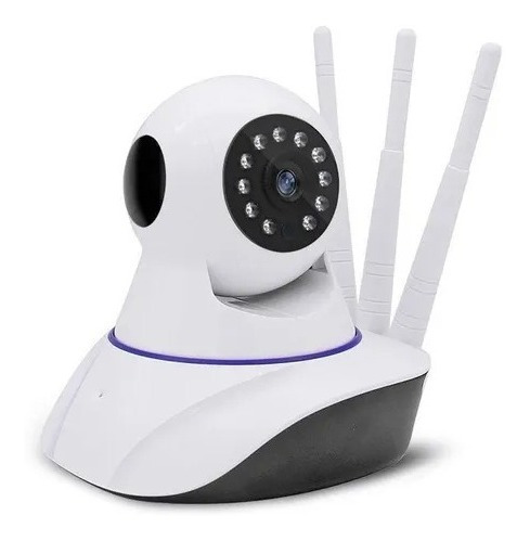 Camera Robo 3 Antenas Ip Wifi 360º 720p Yoose Envio Imediato