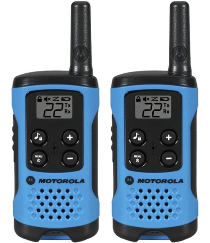 Radio De Comunicacion Motorola T100 Walkie Talkie 2 Unidades