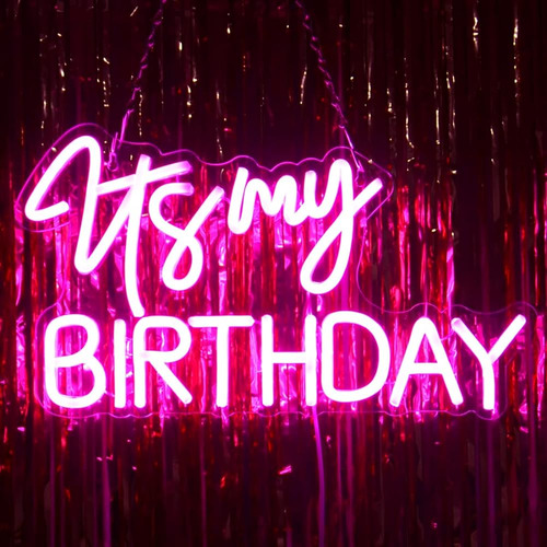 Planzo Es Mi Cumpleaños Led Neon Light Sign Happy Birthday P