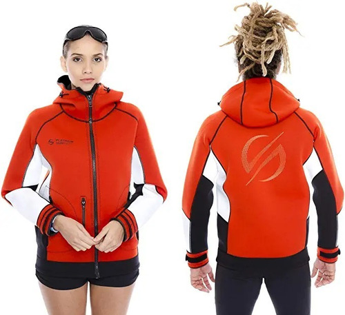 Chaqueta De Neoprene Remera Con Capucha Wakeboard Surf Kite 