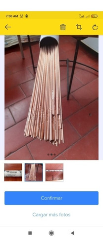 Varilla Para Soldar Tig Aporte Er70s-3 De 1/8