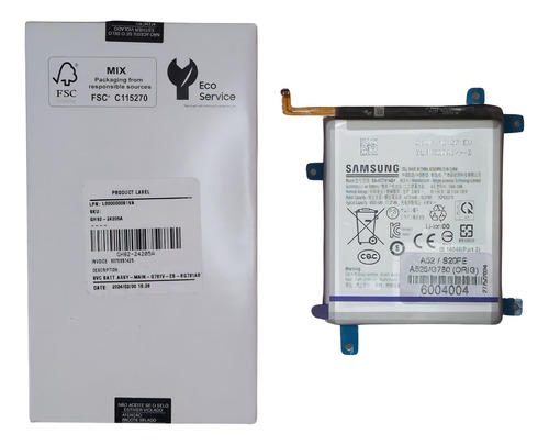 Bateria Samsung A52/s20fe A525 / G780 Eb-bg781aby