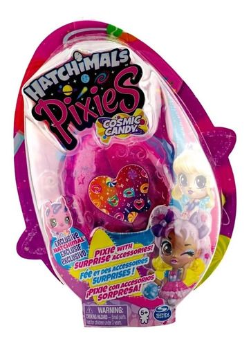 Hatchimals Pixies Cosmic Candy Morado