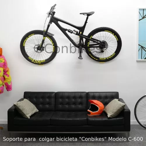 Gancho Soporte Bicicleta Pared Al Pedal + Ruedas 2da