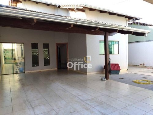 Imagem 1 de 14 de Casa Com 3 Dormitórios À Venda, 162 M² Por R$ 500.000,00 - Residencial Portal Do Cerrado - Anápolis/go - Ca0240