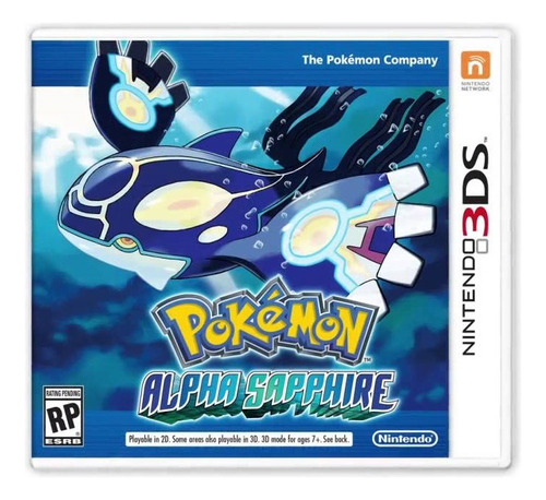 Pokémon Alphasaphire Nintendo 3ds Usado