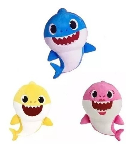 Baby Shark Musical Em Pelúcia - Toca Musica Pronta Entrega