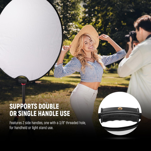 Reflector De Luz Neewer Rf-80ii 32/80 Cm 5 En 1 Con Pinza Y
