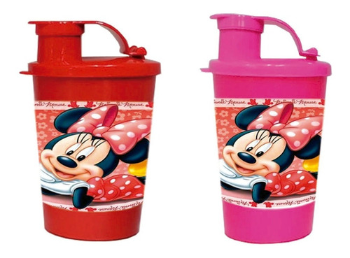 Botilito Vaso Sorpresa X 12 Vaso Fiesta Minnie Mouse Decor