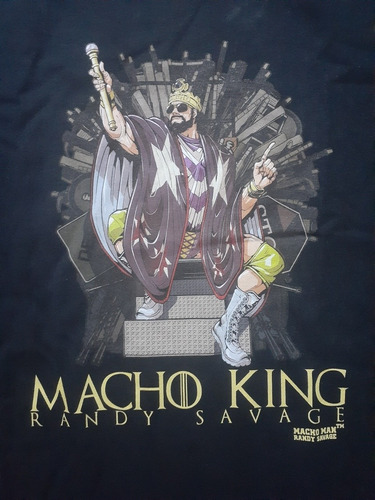 Polera Original Macho Man Leotoys