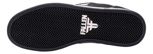 Zapatilla Fallen Patriot Black/white - Cupsole Vegan