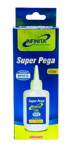 Pegante Instantaneo Infinita 60 Ml Super Pega