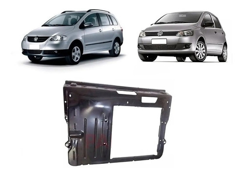 Frente Fox Suran 2005 A 2010 Sin Aire Acoindicionado Mascara