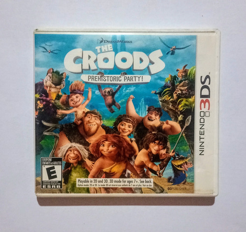 The Croods Prehistoric Party Nintendo 3ds Fisico Impecable