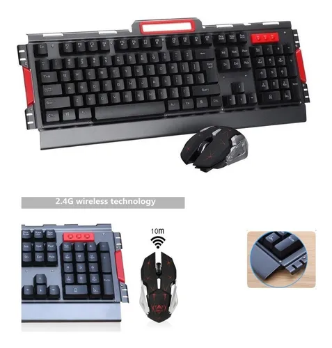 Pc Gamer Mouse Gamer Teclado Gamer Teclado Inalambrico Hk50