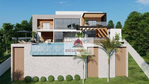 Casa Com 4 Dormitórios À Venda, 450 M² Por R$ 3.500.000,00 - Urbanova - São José Dos Campos/sp - Ca0883