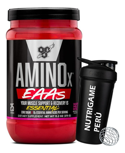 Amino X Eaas 25 Serv. / 375 Gr Eaas Bsn - Tienda Fisica