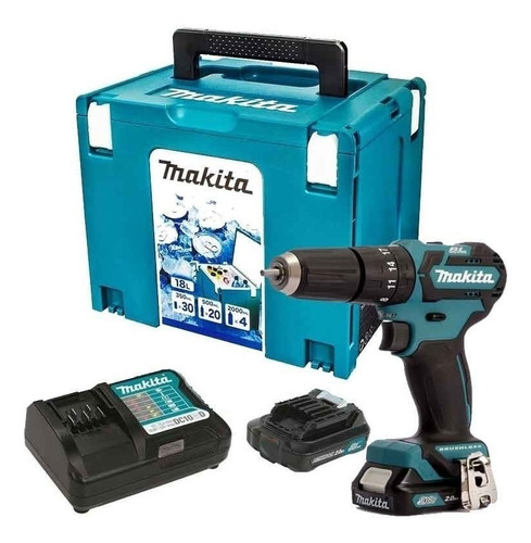 Taladro Inalambrico (atornill Y Percut)+conservadora Makita