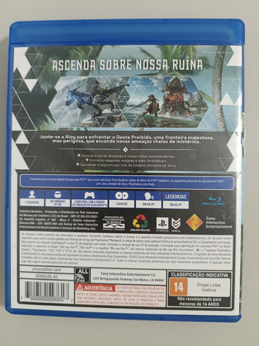 Jogo Horizon Forbidden West Playstation 4 Sony Ps4 (Usado)