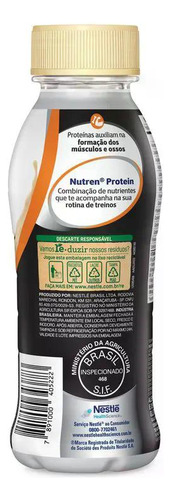 Nutren Protein Sabor Baunilha Kit 3 Unidades De 260ml Cada