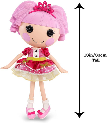 Muñeca Lalaloopsy Jewel Sparkles Y Persian Cat Original