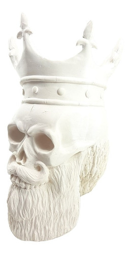 Figura Cráneo Corona Resina(polvo De Alabastro) Sp