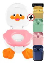 Comprar Pelela Bebe Pato 3 En 1 Water Inodoro Infantil + Auri Inalam