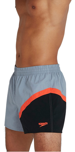 Pantaloneta Colourblock 14 Pulgadas Gris-l Speedo