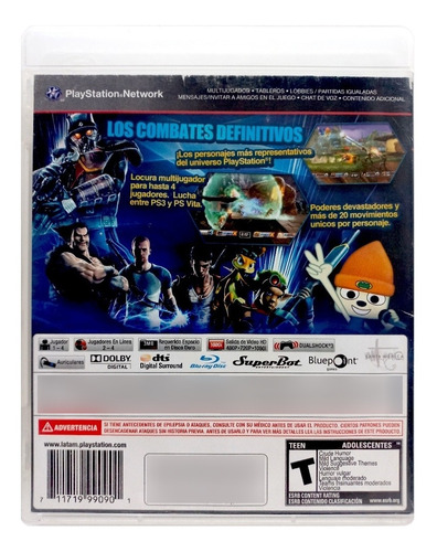 Playstation All Stars Battle Royale Ps3 (Reacondicionado)