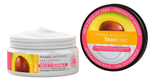 Pamela Grant  Skinfood Crema Hidratante Piel Seca 200ml