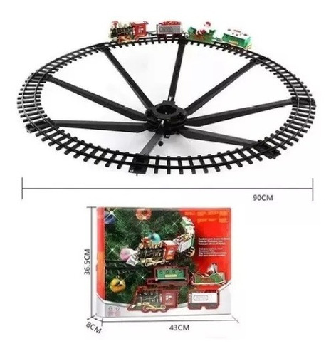 Imagen 5 de 8 de El Tren Eléctrico Puede Colgar El Árbol De Navidad Decorar 4