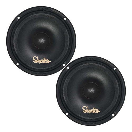 2 Alto Falantes Médio Grave Snake Pro 6 Pol Esv 260 Rms Cada