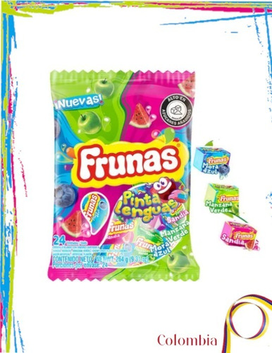 Frunas Original Aldor Colombiana Sandia, Mora, Manz -24 Und