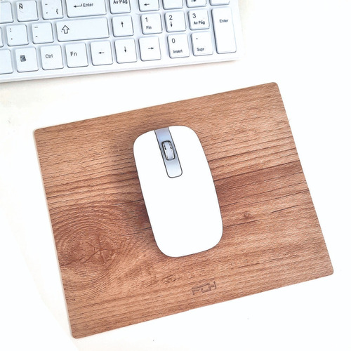 Mousepad Para Mouse Pch Diseño Lavable Simil Madera