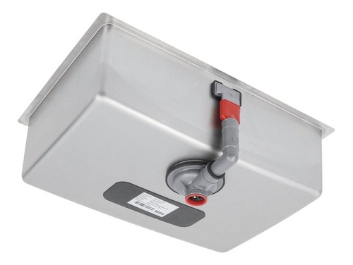 Cuba Embutir E Sobrepor Línea Franke 60x40 C/ Válvula+sifão Cor Inox